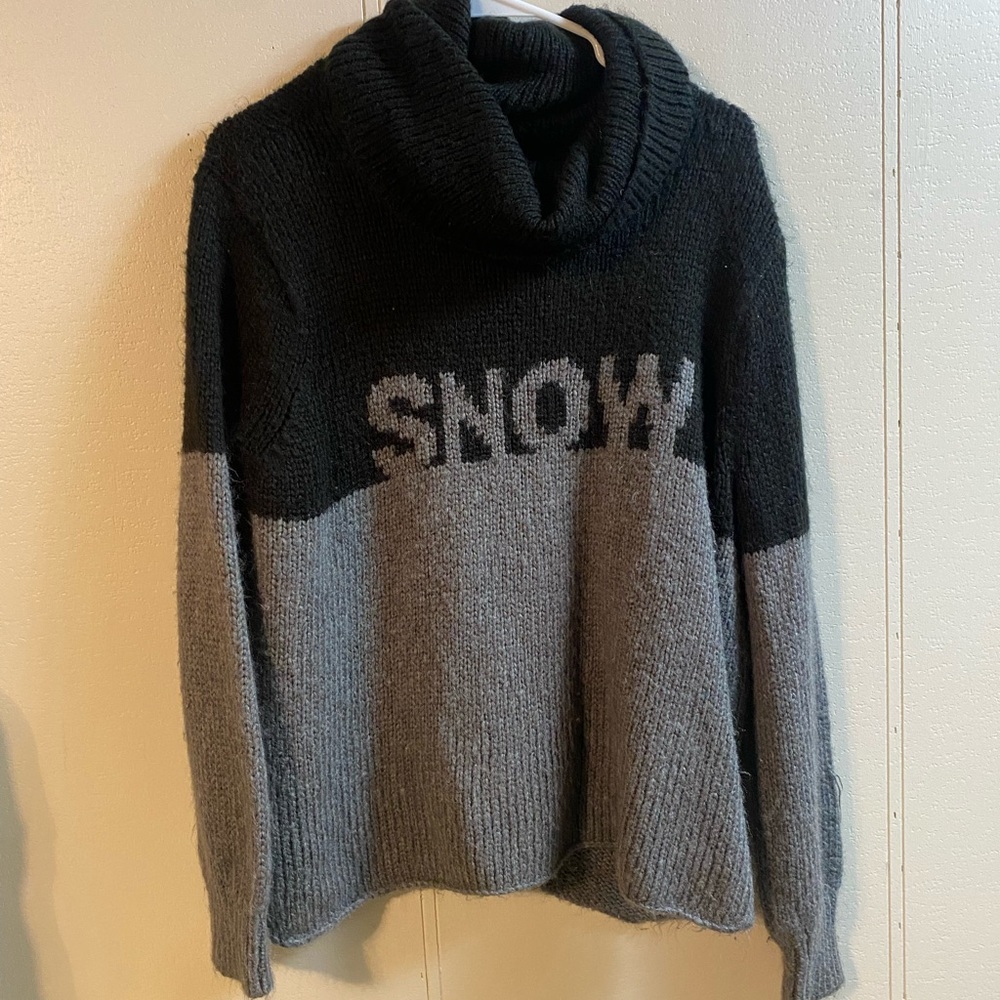 Snow Cowl Neck Sweater
